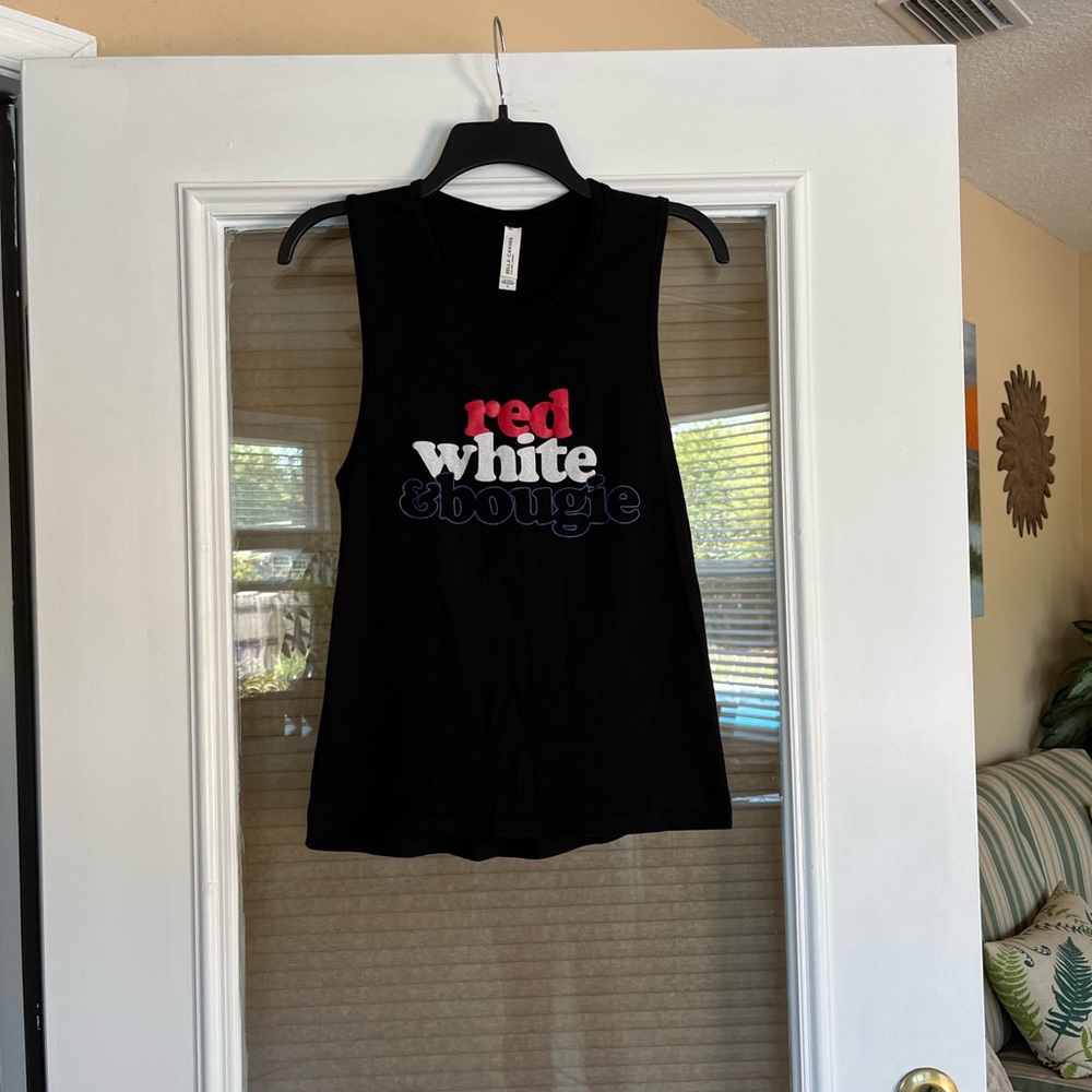 Women”s “Red White and Boogie” Tank Top (small)